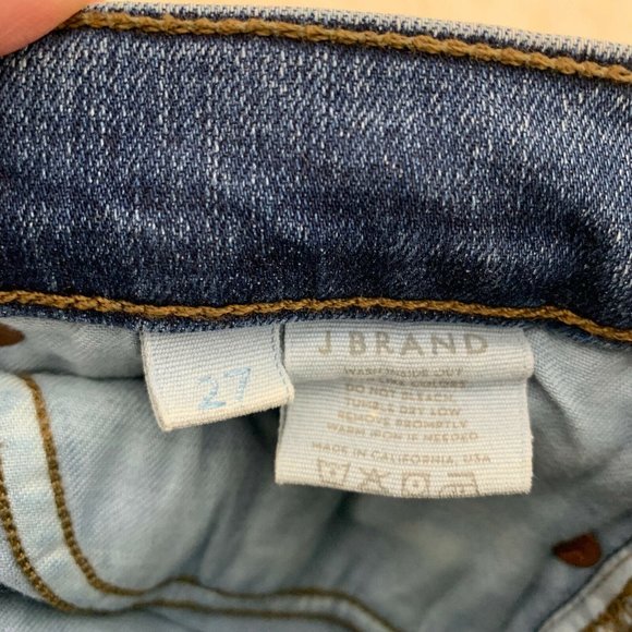 J Brand Jeans 27 Capri Skylight Wash High Rise - Picture 8 of 15